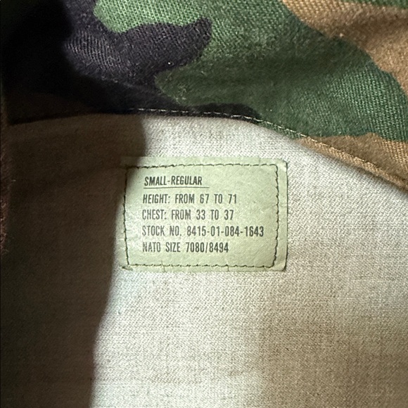 Camouflage oversized  Field Jacket - Picture 3 of 4